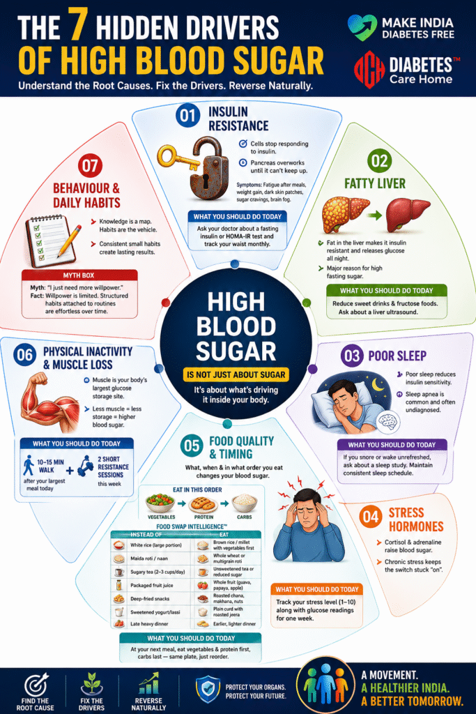 The 7 Hidden Drivers of High Blood Sugar