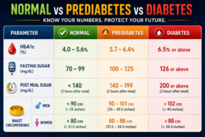 Pre-Diabetes Diabetes HbA1c